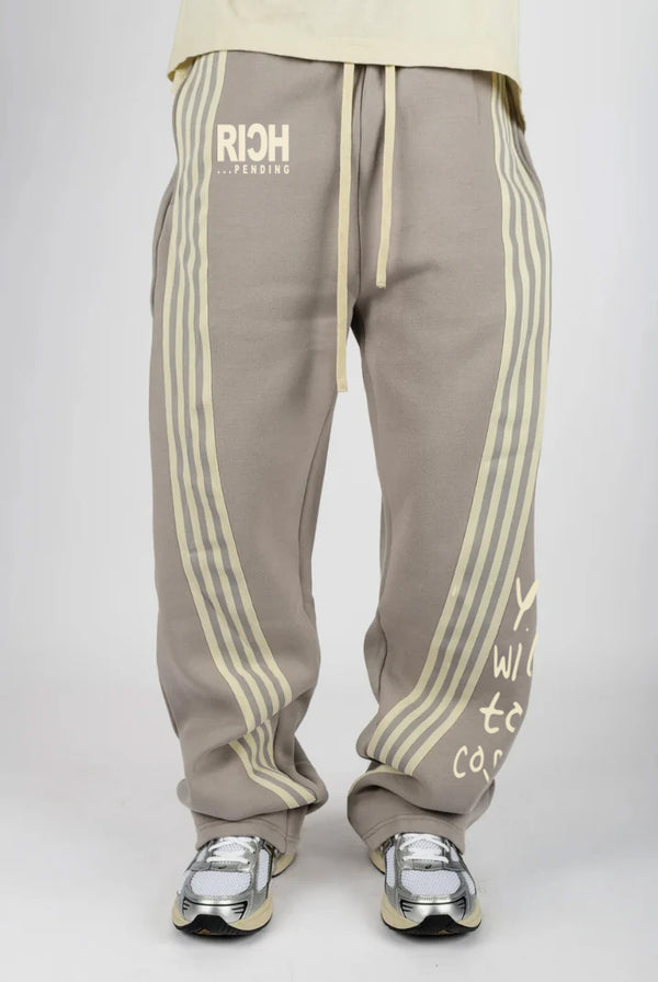 Rich Racer SweatPants Grey