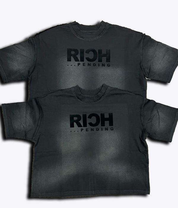 Reversed Black on Black Crewneck